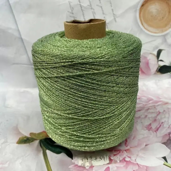 Metallic Wool Cotton Yarn