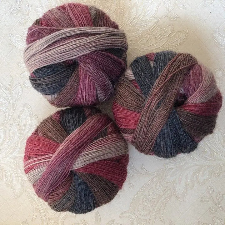 100g 600 Meter Long Dyed Gradient Magic Ball