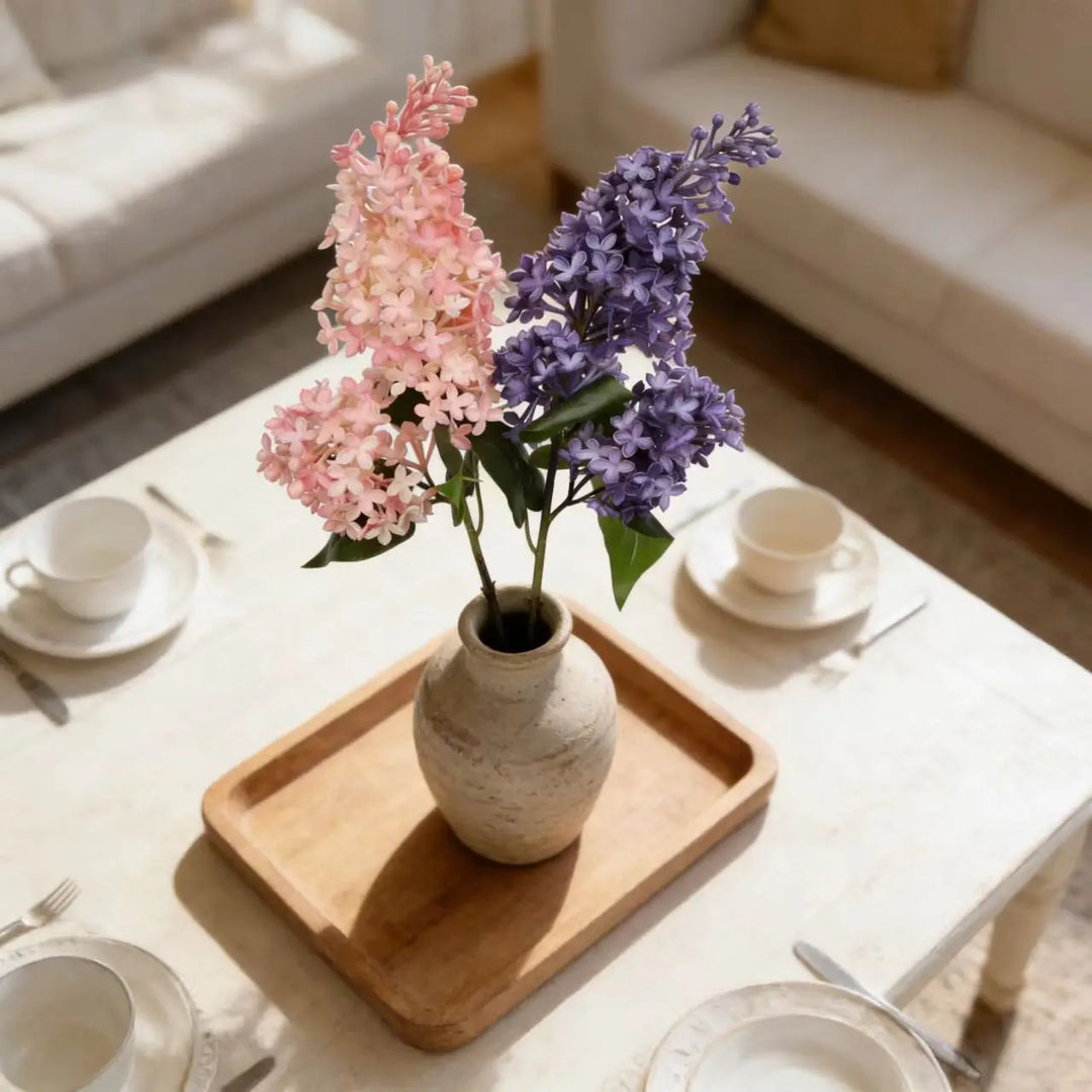 Elda 28 inch Lilac Artificial Flower
