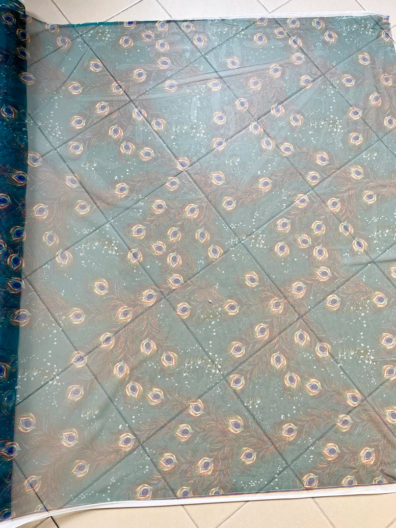 Iria Embroidered Tulle Lace Fabric