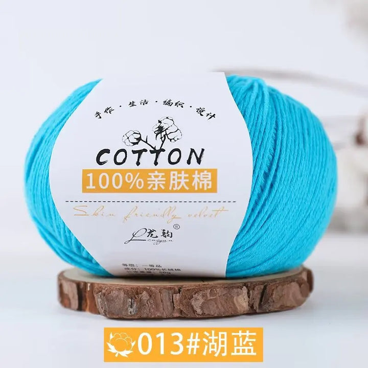 50g 100% Cotton Soft Colors Yarn Cotton