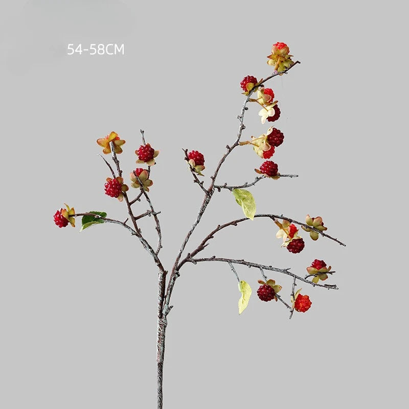 Ingrid 54CM Fake Raspberry Stem