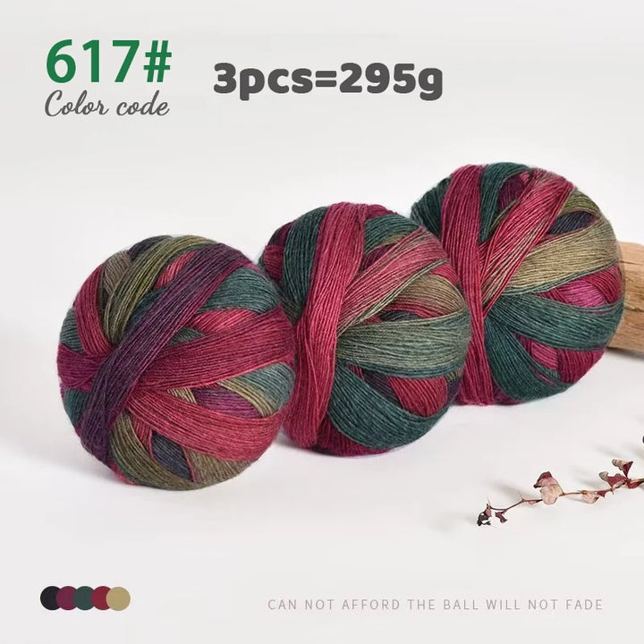 295g Colorful Wool Yarn