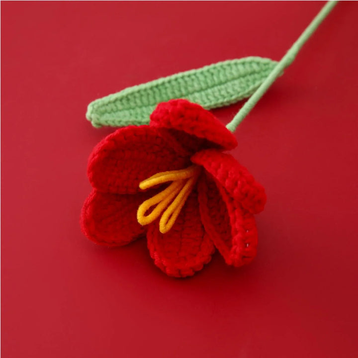 Moni Knit Tulips Party Decor Flower