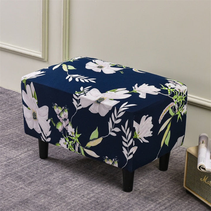 Classic Floral Stretch Armchair Cover