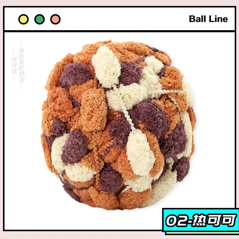 100g Colorful Thick Ball Yarn