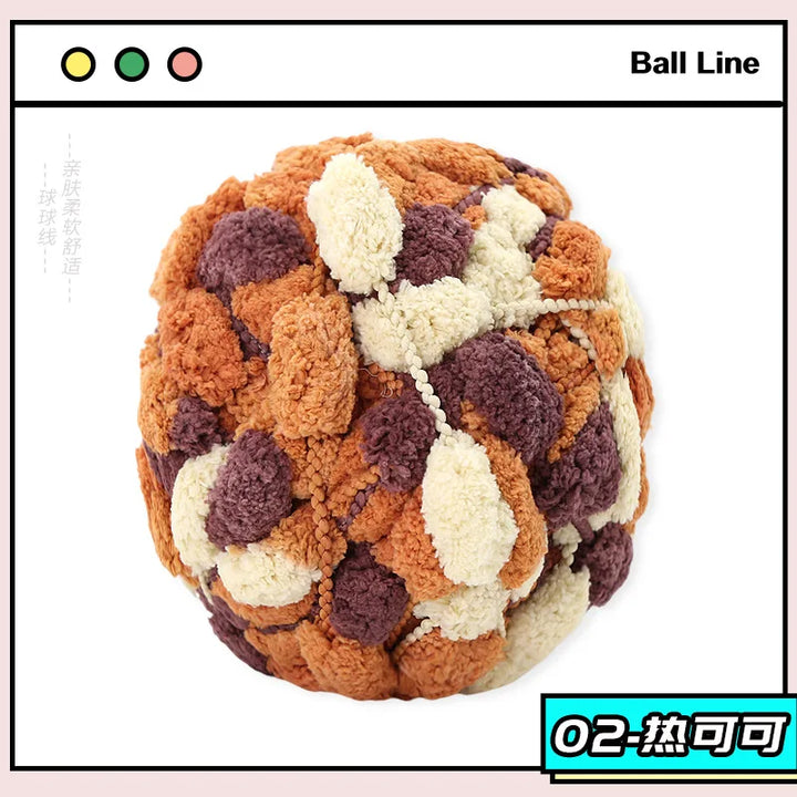 100g Colorful Thick Ball Yarn