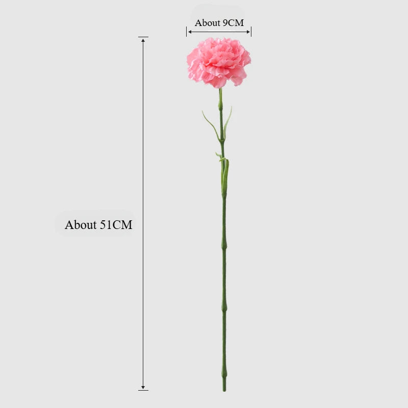 Prism 20 Inch Artificial Carnation Silk Flower