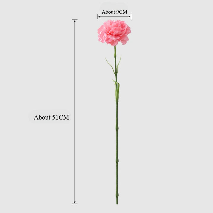 Prism 20 Inch Artificial Carnation Silk Flower