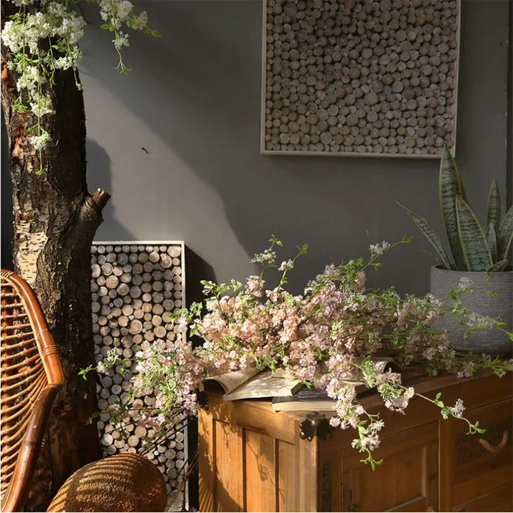 39" Snow Willow Branch