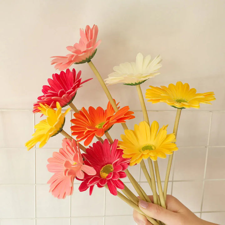 14" Fake Gerbera Artificial Flowers