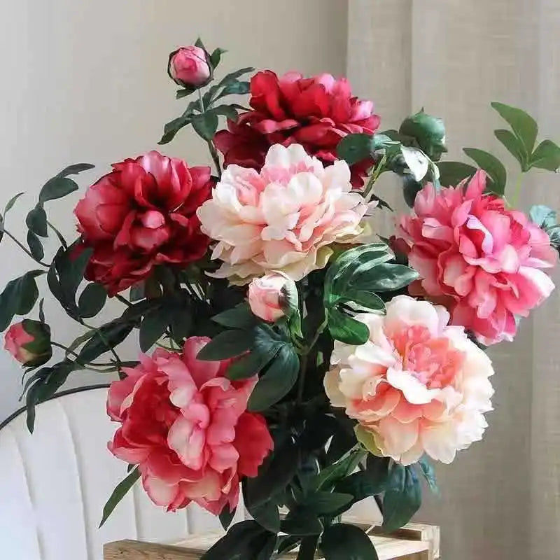 Tessa 27 Inch Luxury Peony Artificial Flower