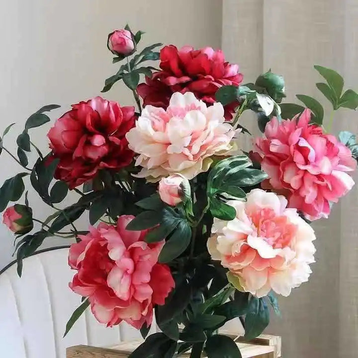 Tessa 27 Inch Luxury Peony Artificial Flower
