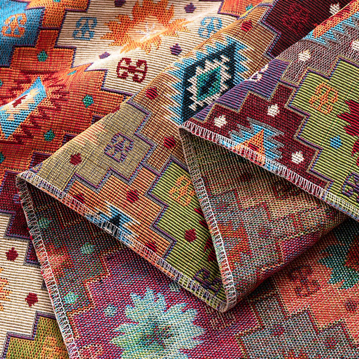 Cable Bohemian Chenille Fabric