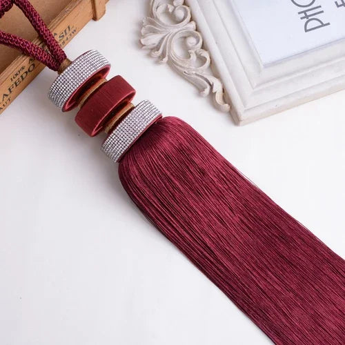 2 PC Virellea Curtain Tassel Tiebacks