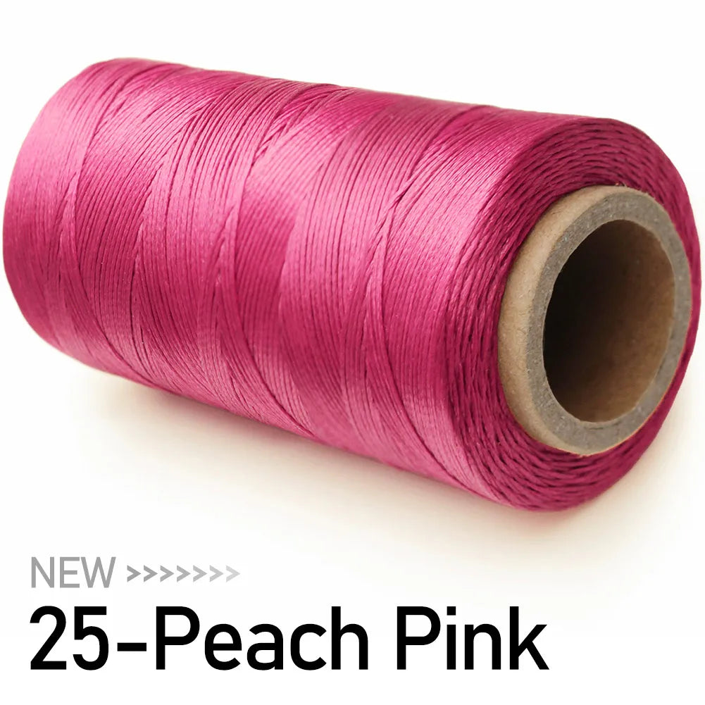 22 Colors / Flat Polyester Waxed Thread for Leather