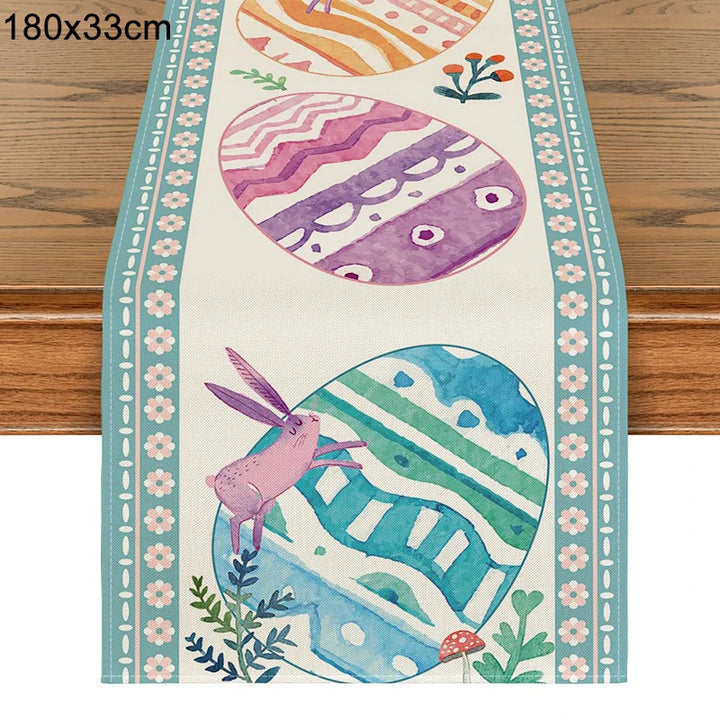 Easter Large Rabbit Table Runner