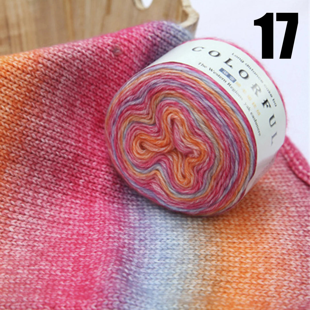 100g Tricot Angora Cake Yarn