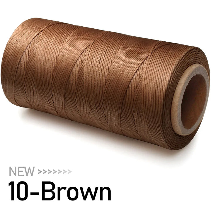 22 Colors / Flat Polyester Waxed Thread for Leather