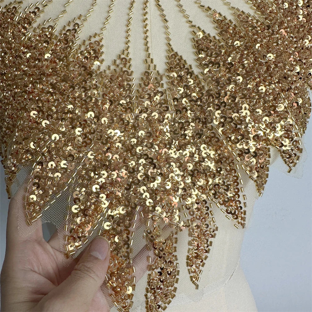 Fevziye Sequin Applique