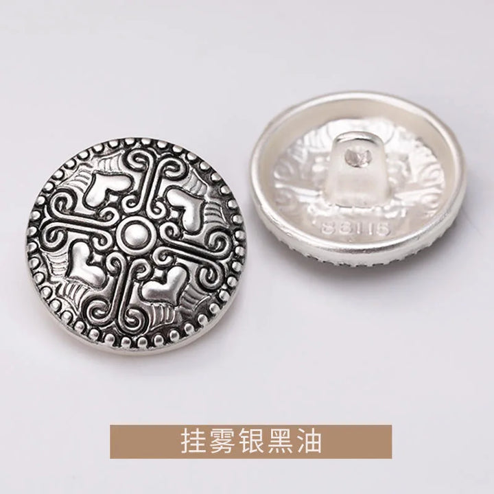 10 PC / Apark Metal Buttons