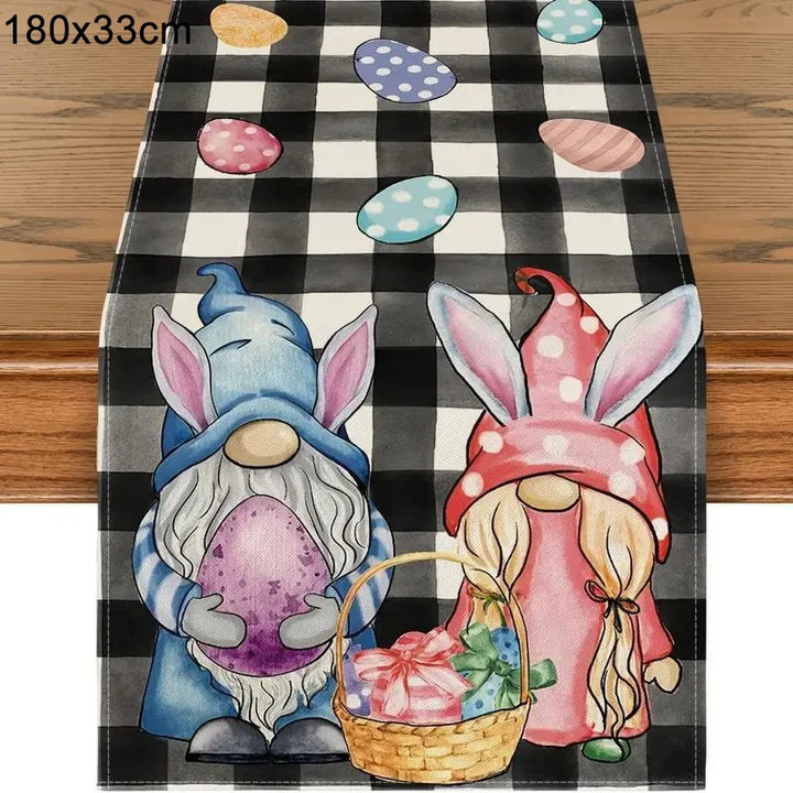 Easter Large Rabbit Table Runner