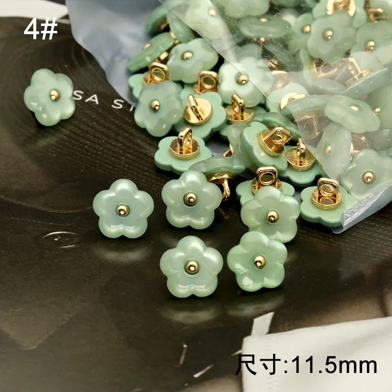 6 PC / Slio Resin Buttons