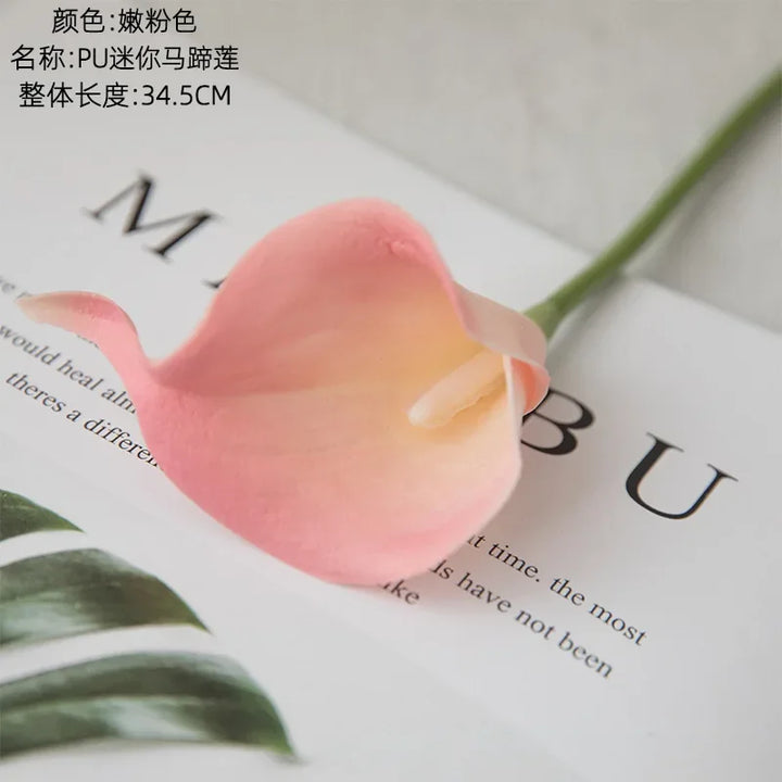10pc Ciel Mini Calla Lily Artificial Flower