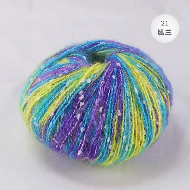 Soft Yarn Sequin Wool Yarn