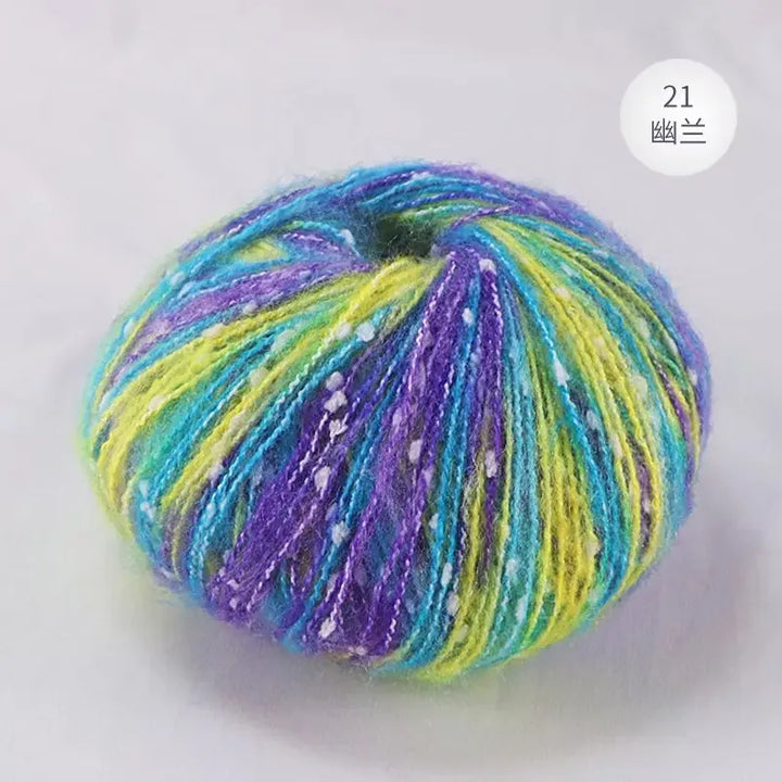 Soft Yarn Sequin Wool Yarn