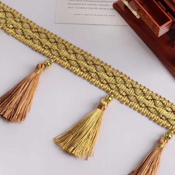 12 YD / Rivaro Trim Tassel Fringe