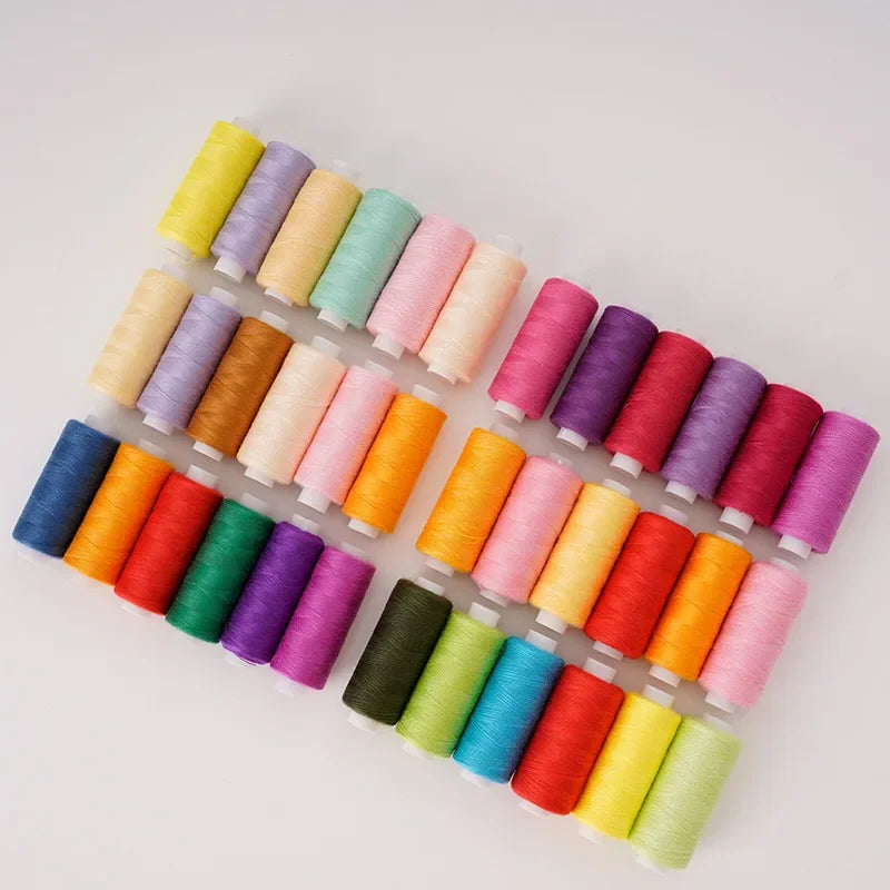 6 Rolls / Polyester Sewing Thread Set