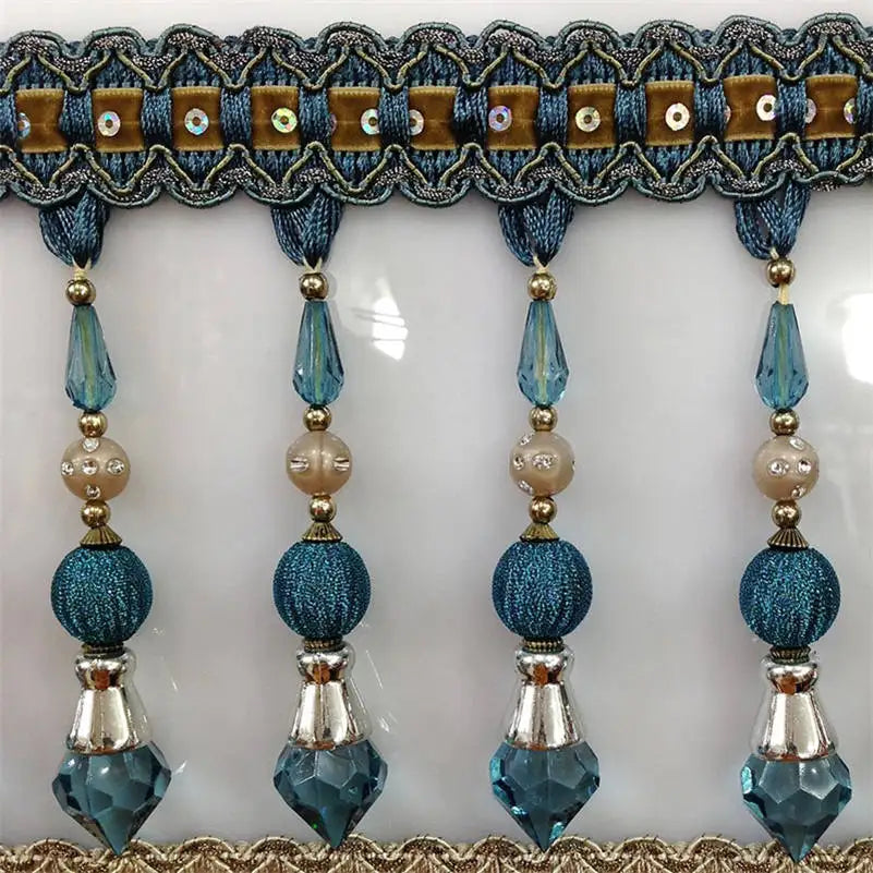 Fregrich Beaded Tassel Fringe Trim