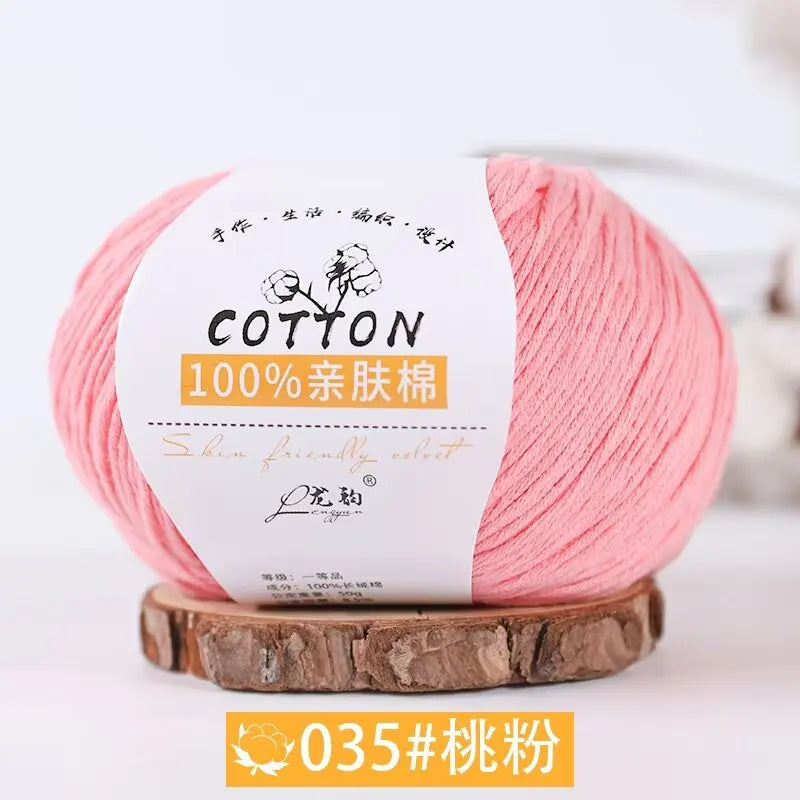 50g 100% Cotton Soft Colors Yarn Cotton
