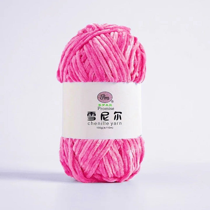 100g 6mm Chenille Yarn