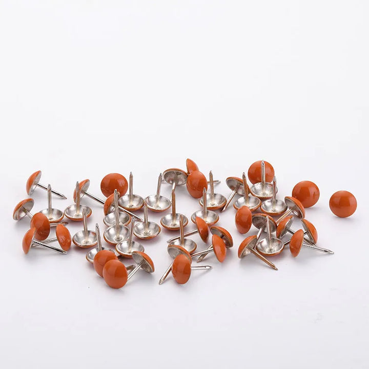 100pcs Colorful Round Upholstery Nails