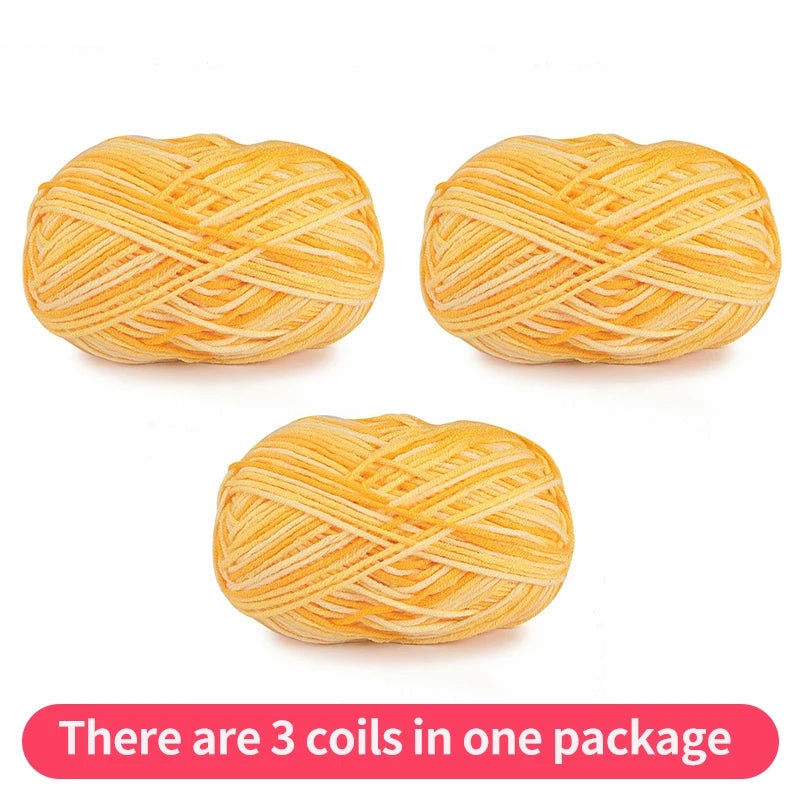 150g Segmented Dyed Gradient Colorful Yarn