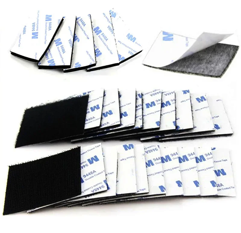 Self-Adhesive Hook and Loop Fastener Tape / 10 PC