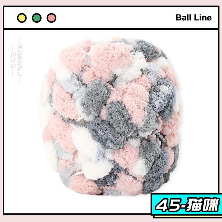 100g Colorful Thick Ball Yarn