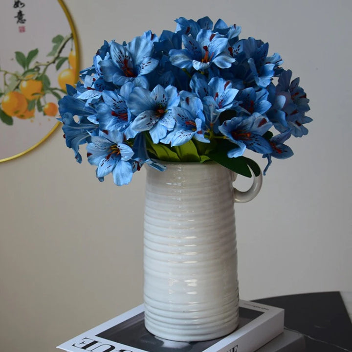 Jolie 36CM 15 Head Artificial Narcissus Lily Silk Flower