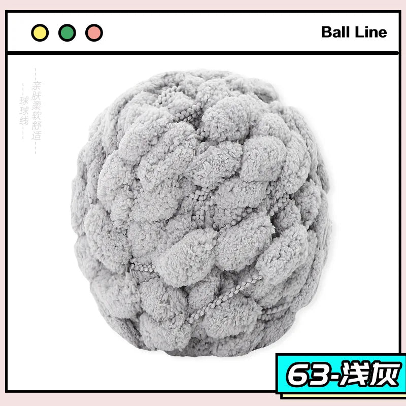 100g Colorful Thick Ball Yarn