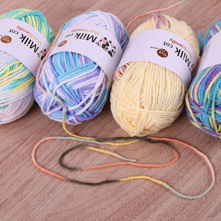 150g Segmented Dyed Gradient Colorful Yarn