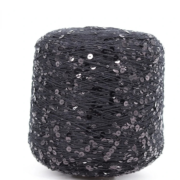 50g Metallic Sequin Yarn Sparkle Glitter