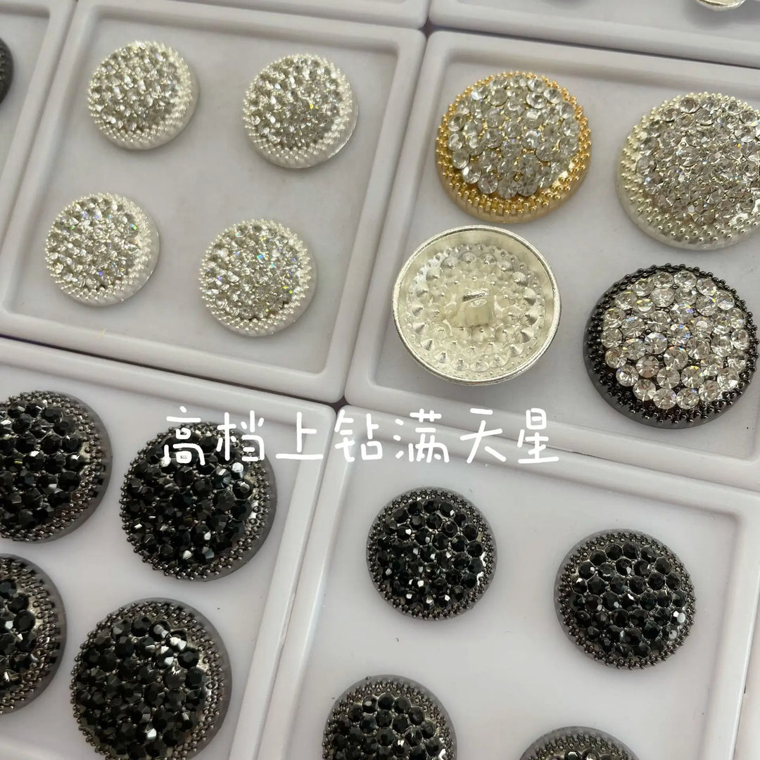 6 PC / Abraham Metal Buttons