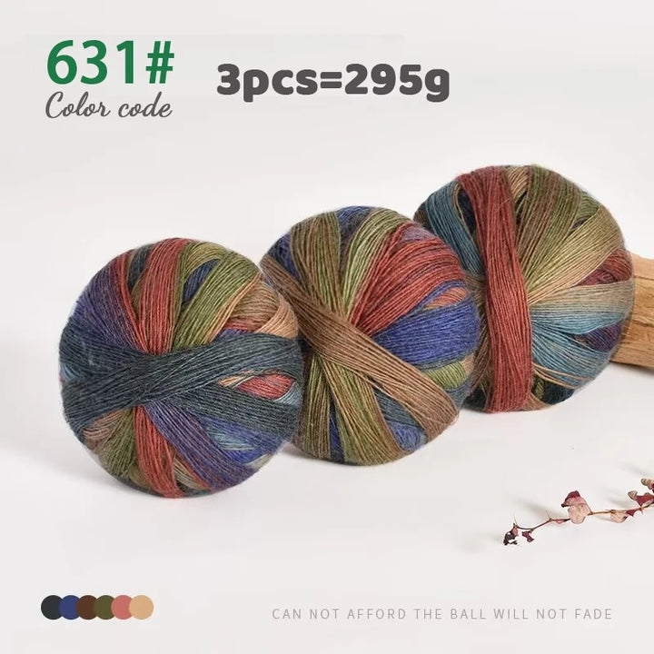 295g Colorful Wool Yarn