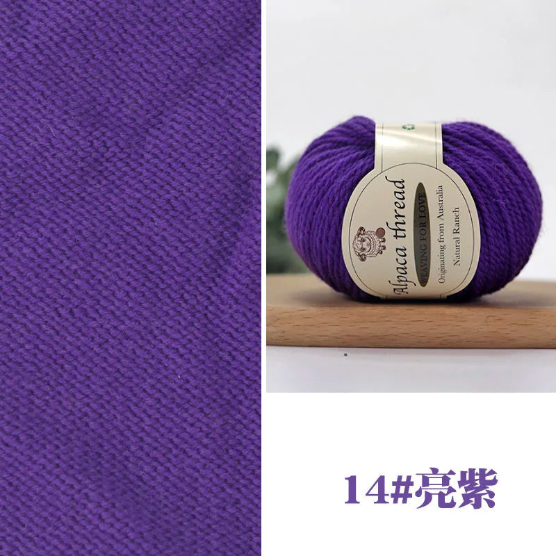 50g Alpaca Wool Yarn