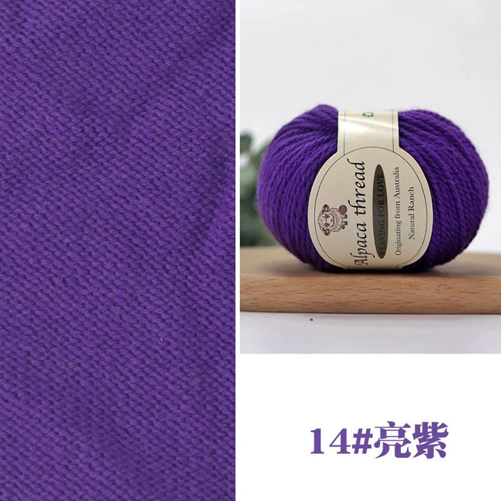 50g Alpaca Wool Yarn