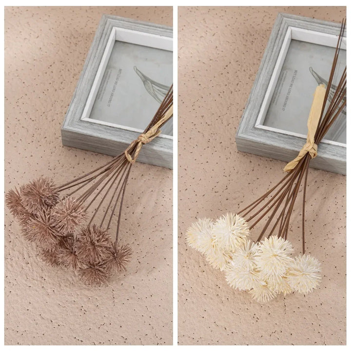 Svea 12pc Artificial Small Thorn Ball Bouquet