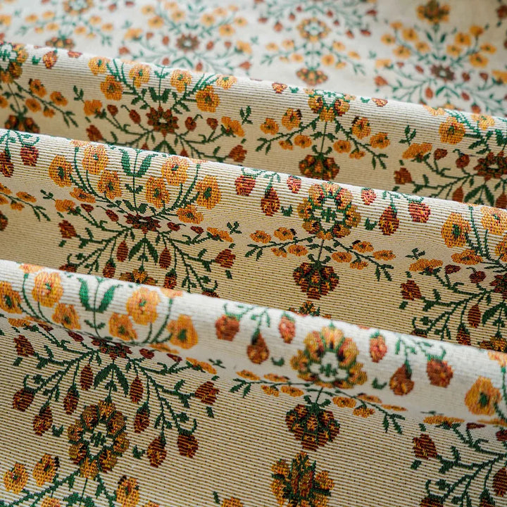 Rosario Floral Chenille Woven Fabric