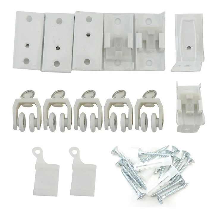 10 PC / Track Rail Drapery Curtain Bracket